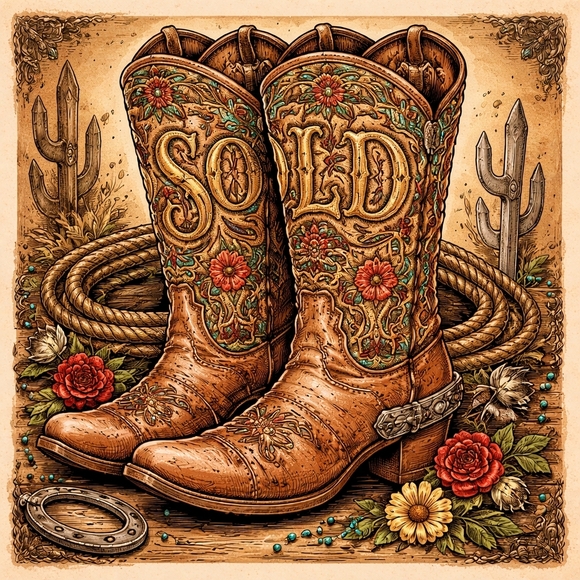 Dingo left Thunder Road Fuchsia Cowboy Boots Cowgirl - Picture 1 of 12